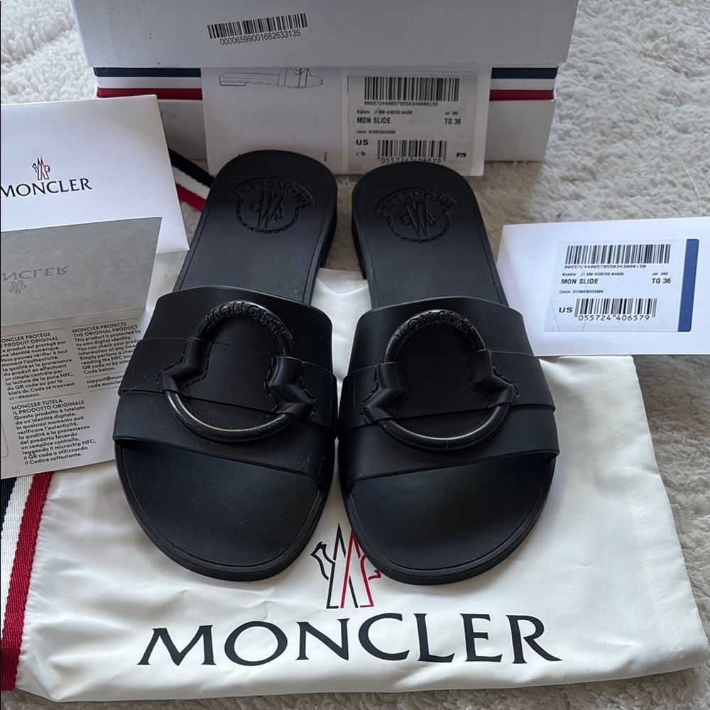 Authentic Moncler Mon Slide